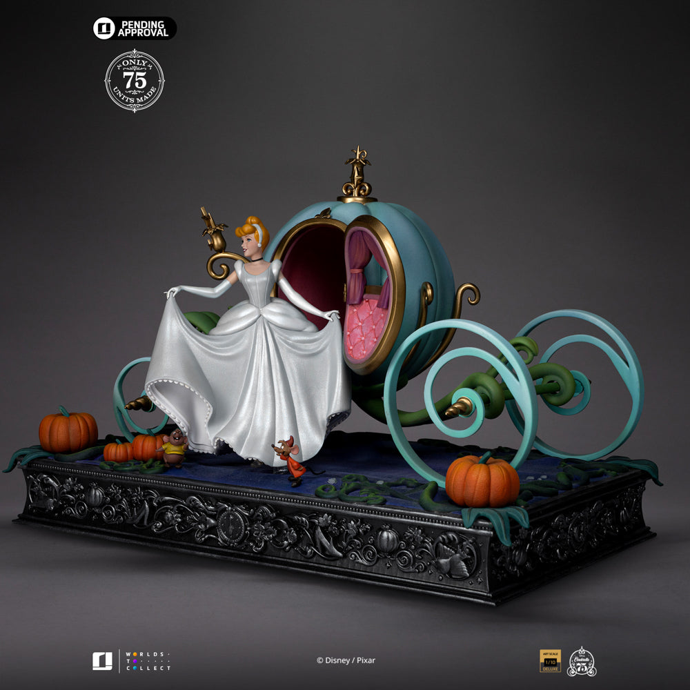 Pré-commande - Statue Cinderella Deluxe (75th Year Anniversary Version) - Disney Classics - Art Scale 1/10 - Iron Studios