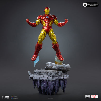 Pré-commande - Iron Man Deluxe - Infinity Gauntlet Diorama - BDS Art Scale 1/10 - Iron Studios