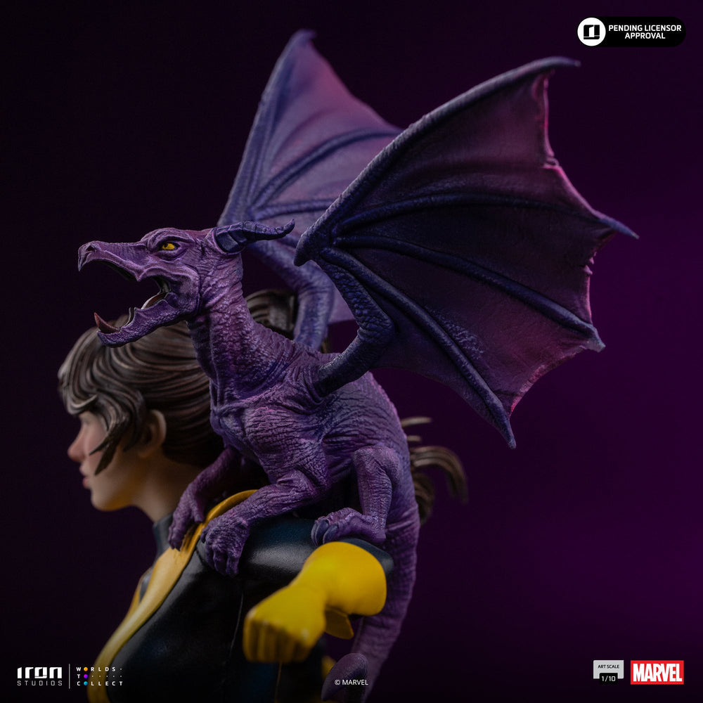 Pré-commande - Statue Kitty Pryde & Lockheed - X-Men Comics - BDS Art Scale 1/10 - Iron Studios