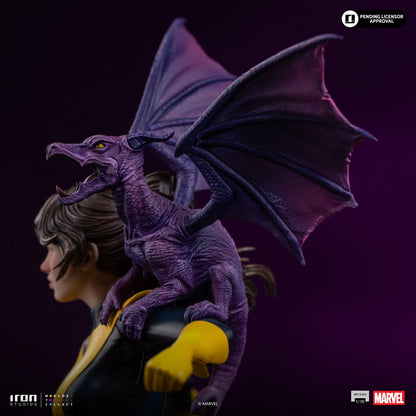 Pré-commande - Statue Kitty Pryde & Lockheed - X-Men Comics - BDS Art Scale 1/10 - Iron Studios