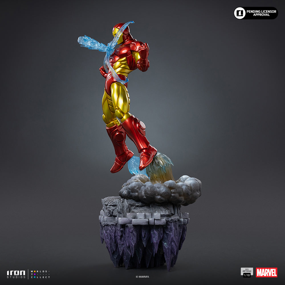 Pré-commande - Iron Man Deluxe - Infinity Gauntlet Diorama - BDS Art Scale 1/10 - Iron Studios