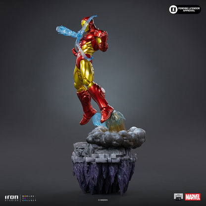 Pré-commande - Iron Man Deluxe - Infinity Gauntlet Diorama - BDS Art Scale 1/10 - Iron Studios