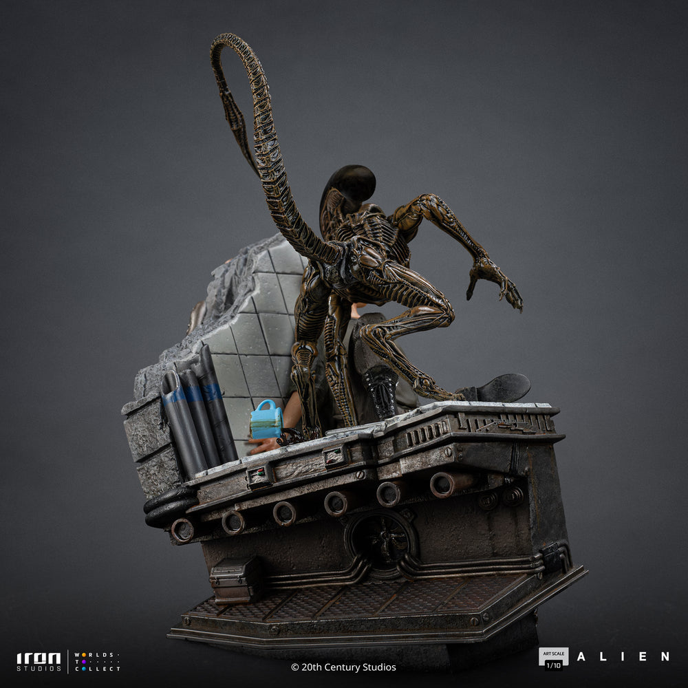 Pré-commande - Statue Ellen Ripley and Dog Alien - Alien 3 - Art Scale 1/10 - Iron Studios
