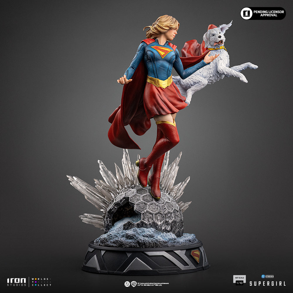 Pré-commande - Supergirl & Krypto - Supergirl Movie - Art Scale 1/10