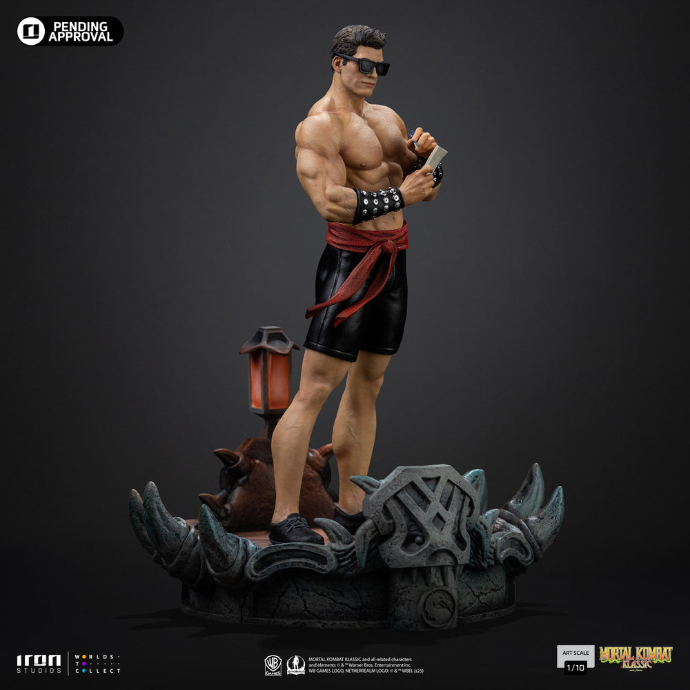Pré-commande - Statue Johnny Cage - Mortal Kombat - Art Scale 1/10 - Iron Studios