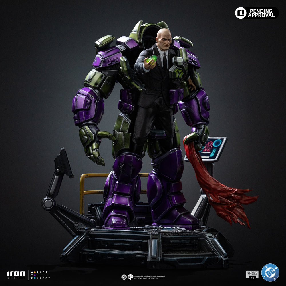 Pré-commande - Lex Luthor Unleashed - DC Comics - Deluxe Art Scale 1/10 - Iron Studios