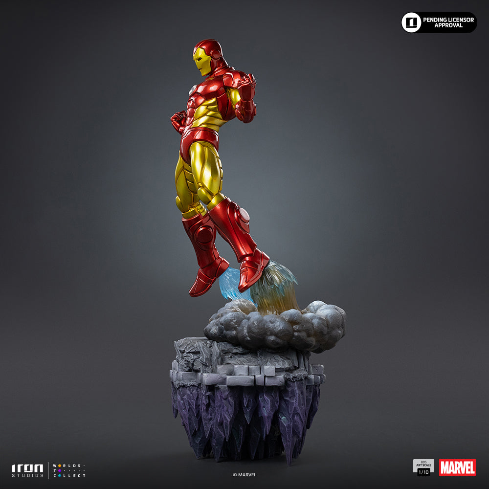 Pré-commande - Iron Man Deluxe - Infinity Gauntlet Diorama - BDS Art Scale 1/10 - Iron Studios