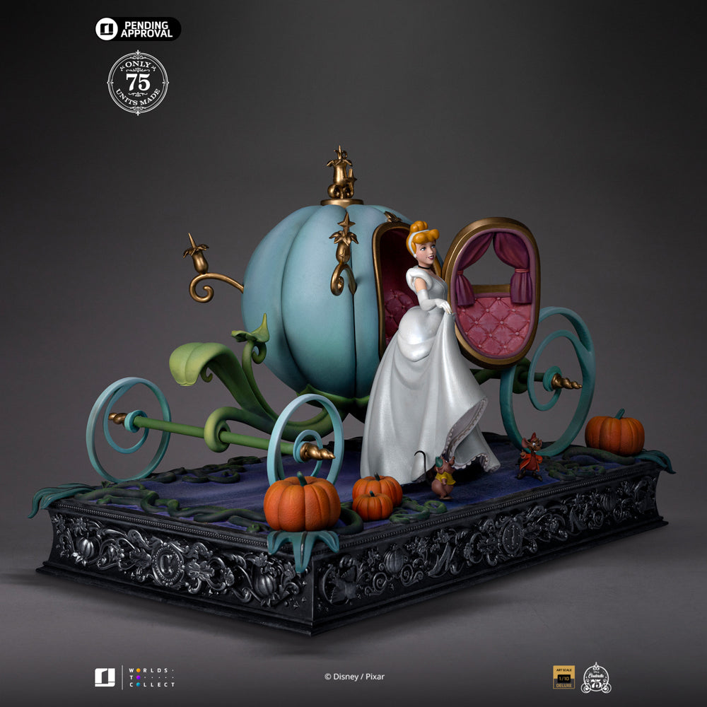 Pré-commande - Statue Cinderella Deluxe (75th Year Anniversary Version) - Disney Classics - Art Scale 1/10 - Iron Studios