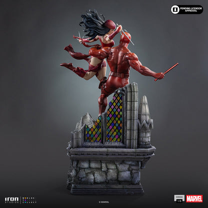 Pré-commande - Statue Daredevil and Elektra - Marvel Comics - Diorama 1/6 - Iron Studios