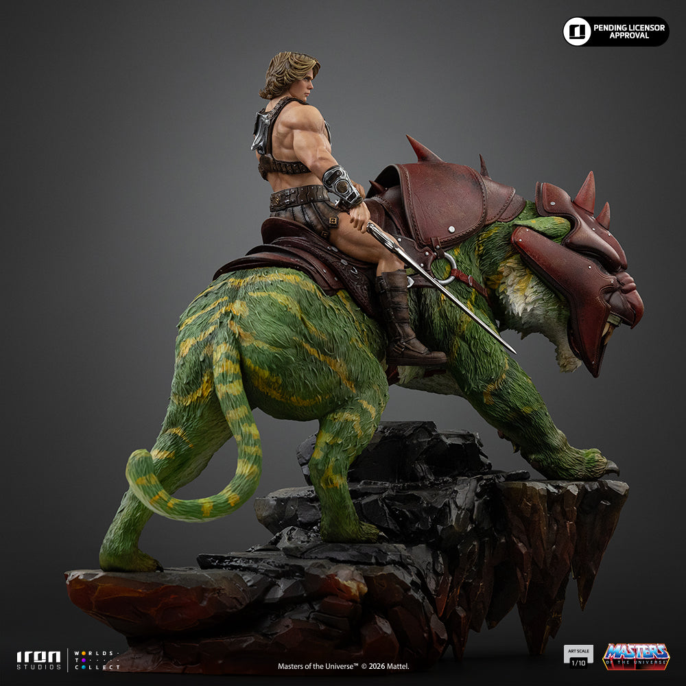 Pré-commande - Statue He-Man and Battle Cat - Masters of the Universe Movie - Deluxe Art Scale 1/10 - Iron Studios