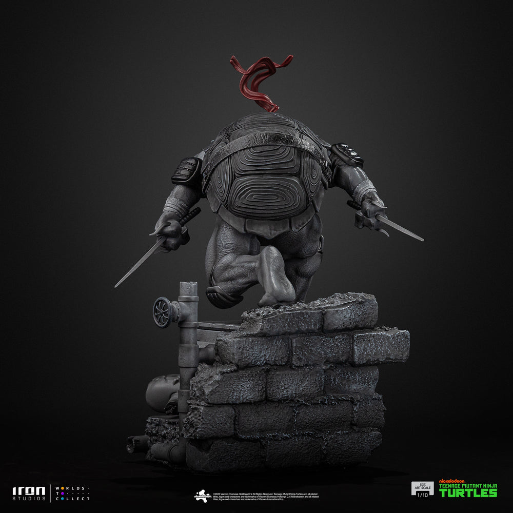 Raphael (Black and White Variant) - Teenage Mutant Ninja Turtles - BDS Art Scale 1/10 - Iron Studios