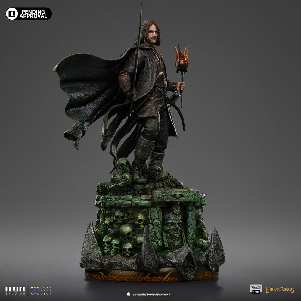 Statue Aragorn Unleashed - The Lord of the Rings - Art Scale 1/10 - Iron Studios
