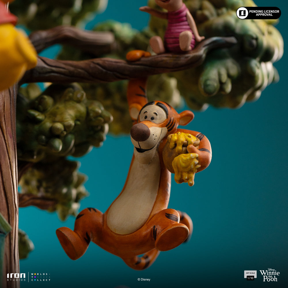 Pré-commande - Statue Winnie the Pooh and Friends (100th Anniversary) - Disney Classics - Deluxe Art Scale 1/10 - Iron Studios
