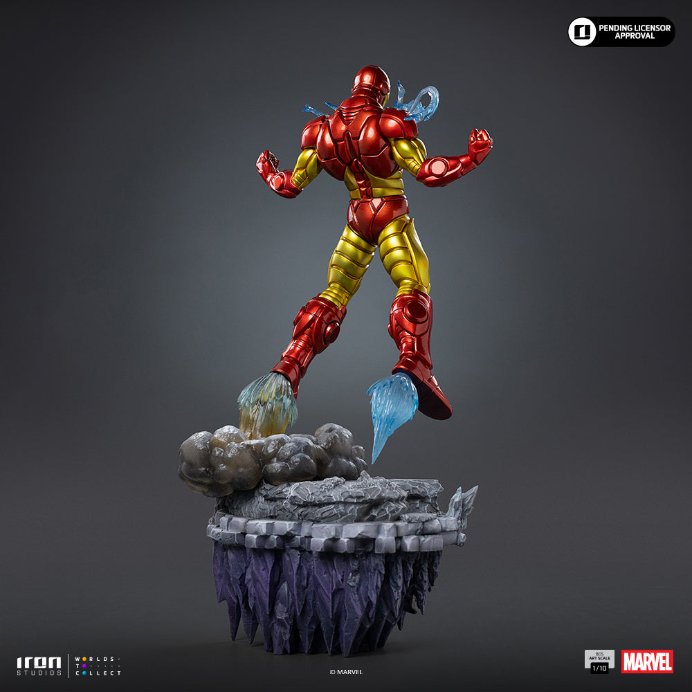 Pré-commande - Iron Man Deluxe - Infinity Gauntlet Diorama - BDS Art Scale 1/10 - Iron Studios