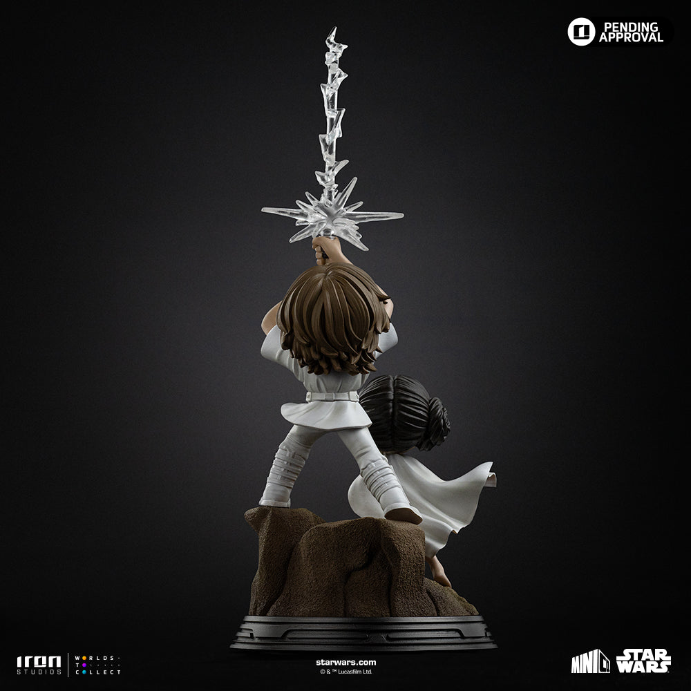 Statue Luke and Leia - Star Wars - MiniCo - Iron Studios