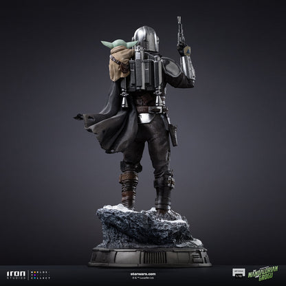 Pré-commande - Statue Mandalorian and Grogu - The Mandalorian and Grogu Movie - Art Scale 1/10 - Iron Studios
