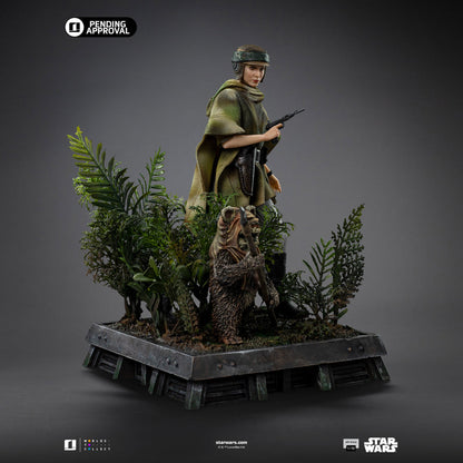 Statue Leia and Wicket - Star Wars Episode VI - Art Scale 1/10 - Iron Studios