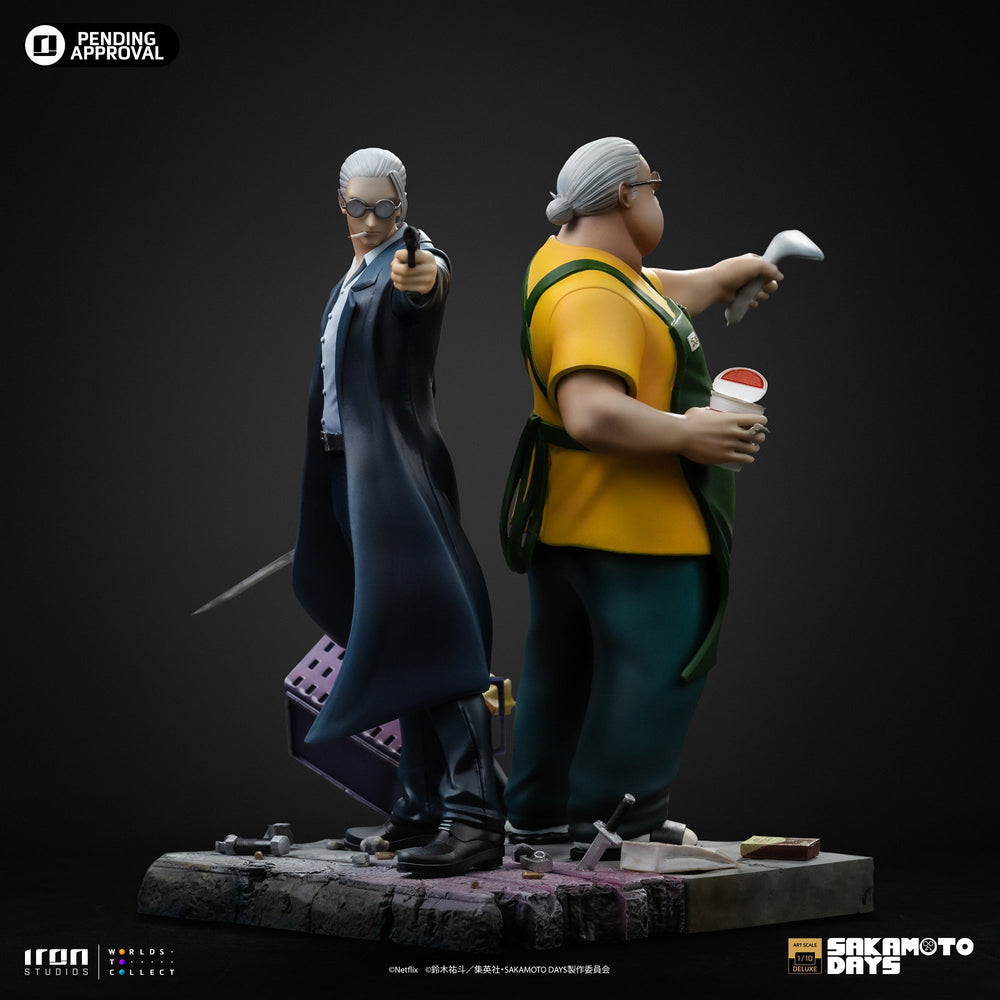 Pré-commande - Statue Taro Sakamoto Deluxe - Sakamoto Days - Art Scale 1/10 - Iron Studios