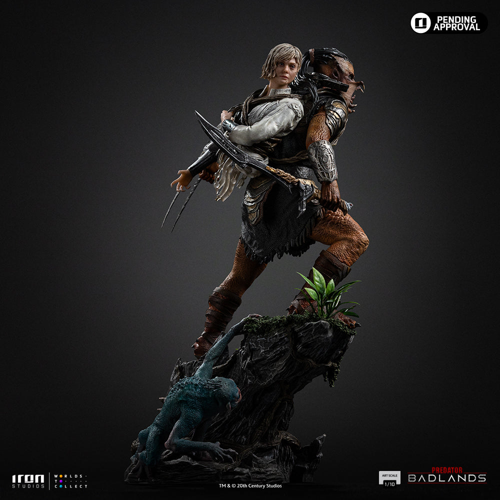 Pré-commande - Statue Predator Dek & Thia - Predator: Badlands - Art Scale 1/10 - Iron Studios