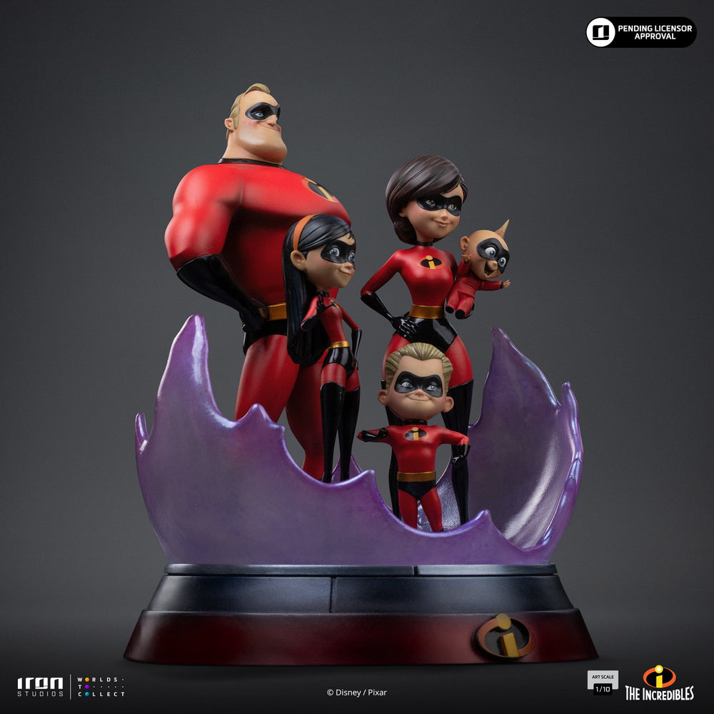 Pré-commande - Statue The Incredibles Diorama - The Incredibles - Art Scale 1/10 - Iron Studios