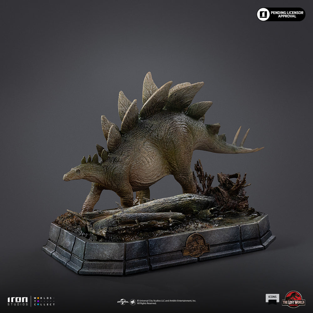 Pré-commande - Statue Stegossaurus - The Lost World - Icons - Iron Studios
