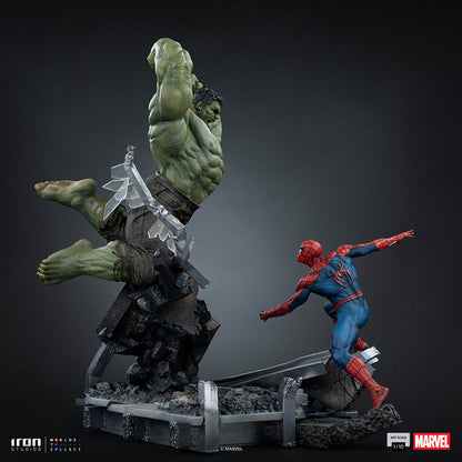 Pré-commande - Statue Spider-Man vs Hulk - Spider-Man: Brand New Day - Art Scale 1/10 - Iron Studios