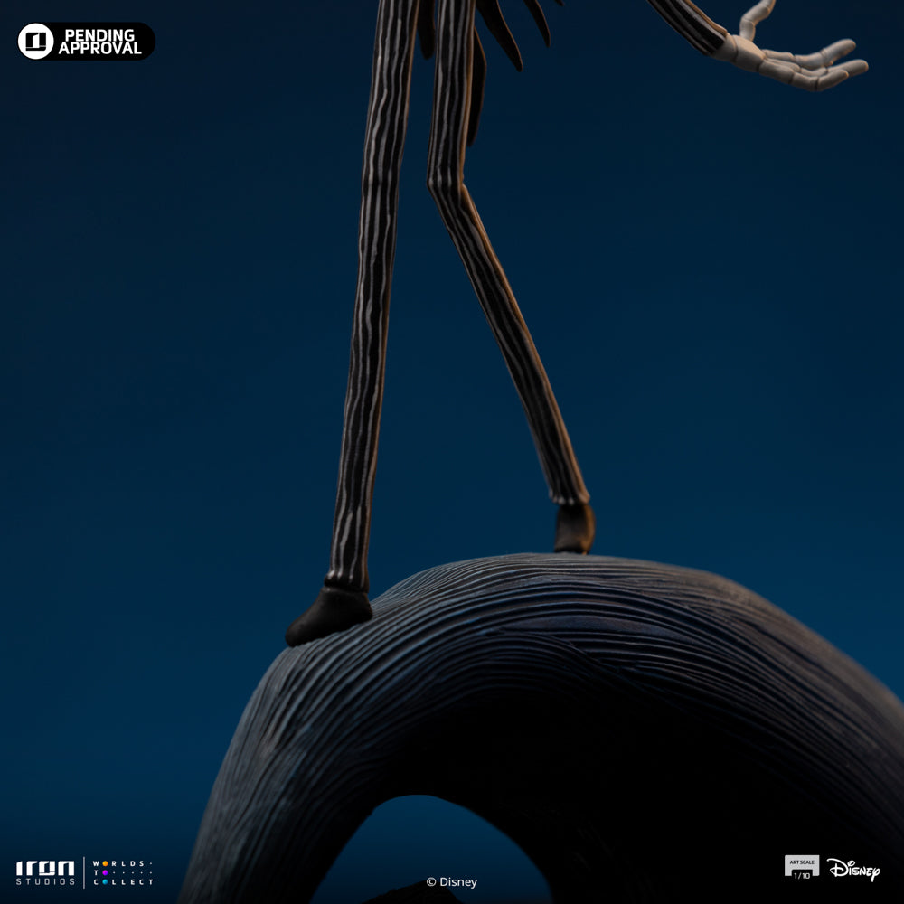 Pré-commande - Statue Jack Skellington - Nightmare Before Christmas - Art Scale 1/10 - Iron Studios