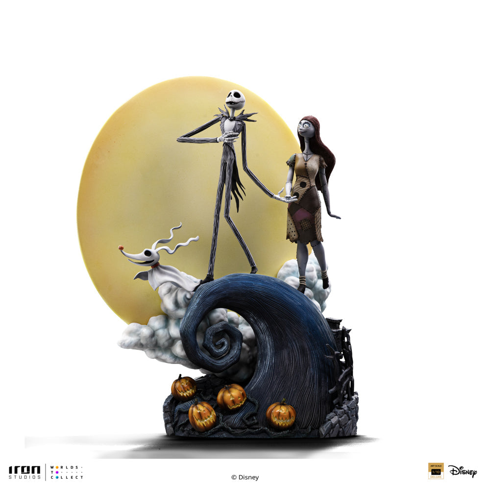 Pré-commande - Statue Jack and Sally - Nightmare Before Christmas - Deluxe Art Scale 1/10 - Iron Studios