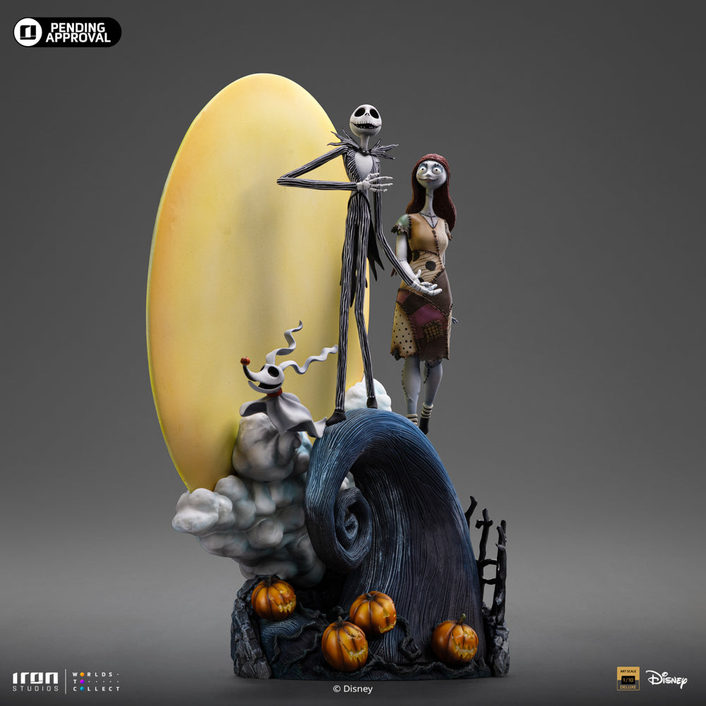 Pré-commande - Statue Jack and Sally - Nightmare Before Christmas - Deluxe Art Scale 1/10 - Iron Studios