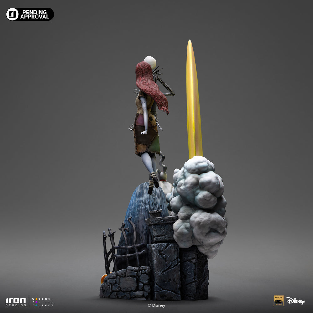 Pré-commande - Statue Jack and Sally - Nightmare Before Christmas - Deluxe Art Scale 1/10 - Iron Studios