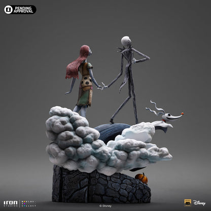 Pré-commande - Statue Jack and Sally - Nightmare Before Christmas - Deluxe Art Scale 1/10 - Iron Studios