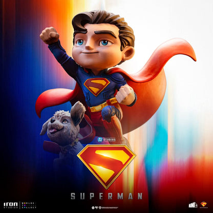 Statue Superman and Krypto - Superman - MiniCo - Iron Studios