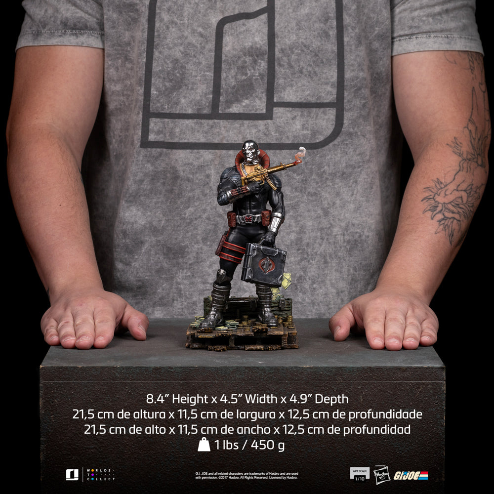 Statue Destro - G.I Joe - Art Scale 1/10 - Iron Studios