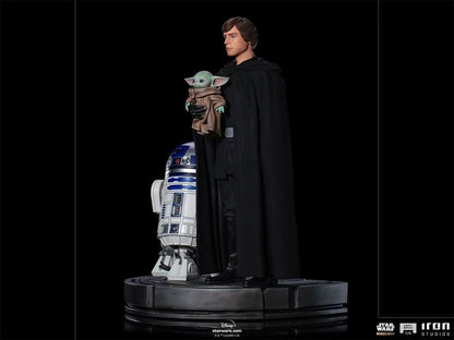 Luke Skywalker, R2-D2 and Grogu - Star Wars: The Mandalorian - Legacy Replica 1/4 - Iron Studios
