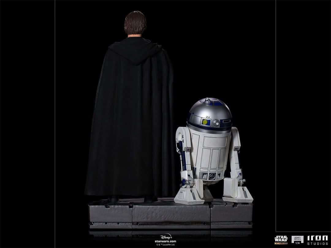 Luke Skywalker, R2-D2 and Grogu - Star Wars: The Mandalorian - Legacy Replica 1/4 - Iron Studios