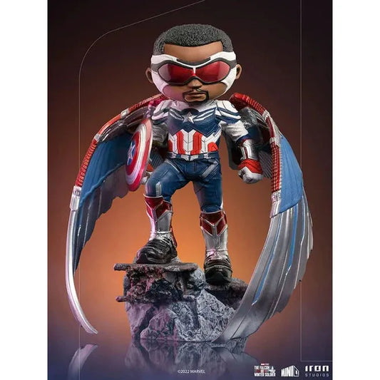Statue Captain America Sam Wilson - The Falcon and the Winter Soldier - Minico - Iron Studios