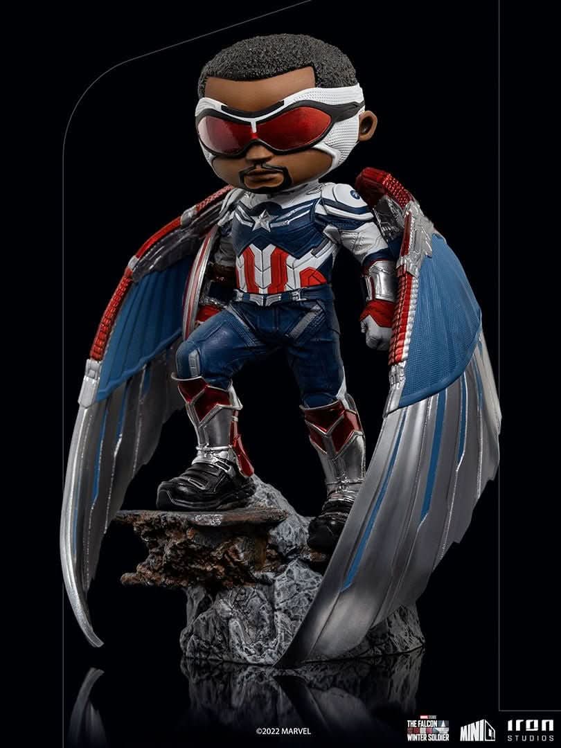 Statue Captain America Sam Wilson - The Falcon and the Winter Soldier - Minico - Iron Studios
