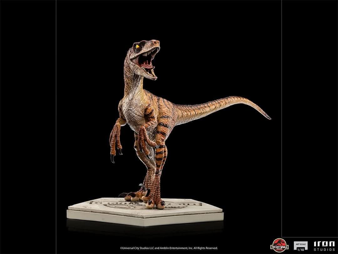 Statue Velociraptor - The Lost World: Jurassic Park - Art Scale 1/10 - Iron Studios