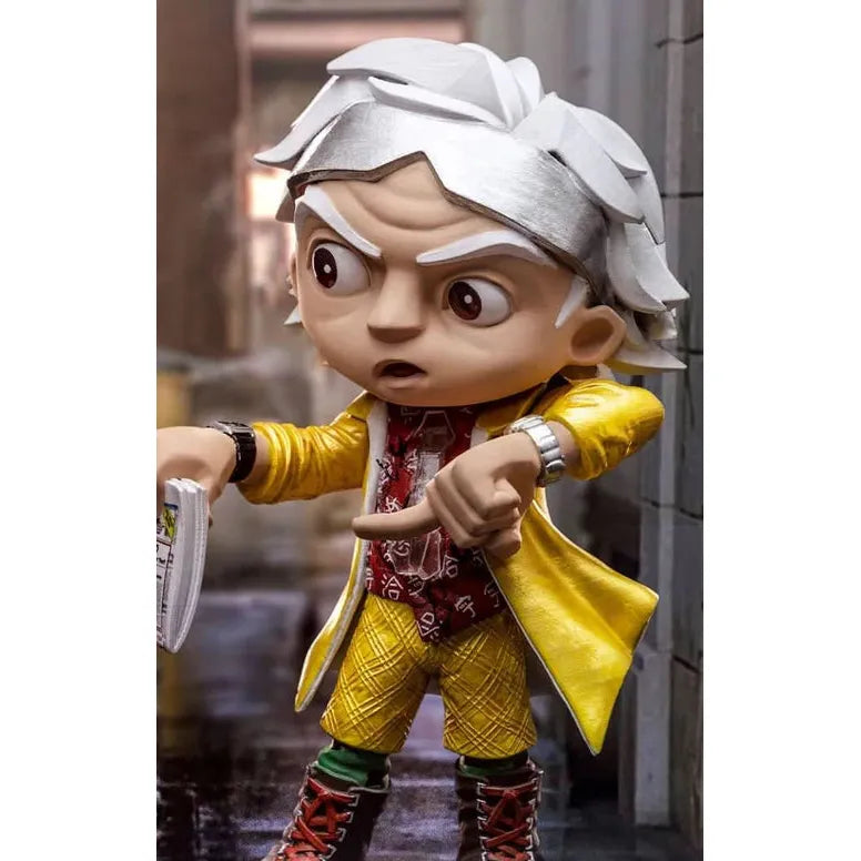 Statue Doc Brown - Back to the Future - Minico - Iron Studios