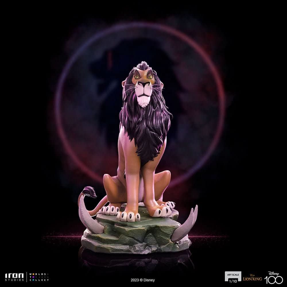 Statue Scar - Disney 100th - The Lion King - Art Scale 1/10 - Iron Studios