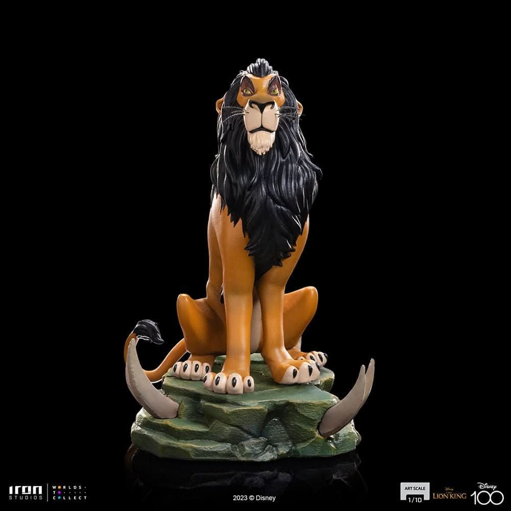 Statue Scar - Disney 100th - The Lion King - Art Scale 1/10 - Iron Studios