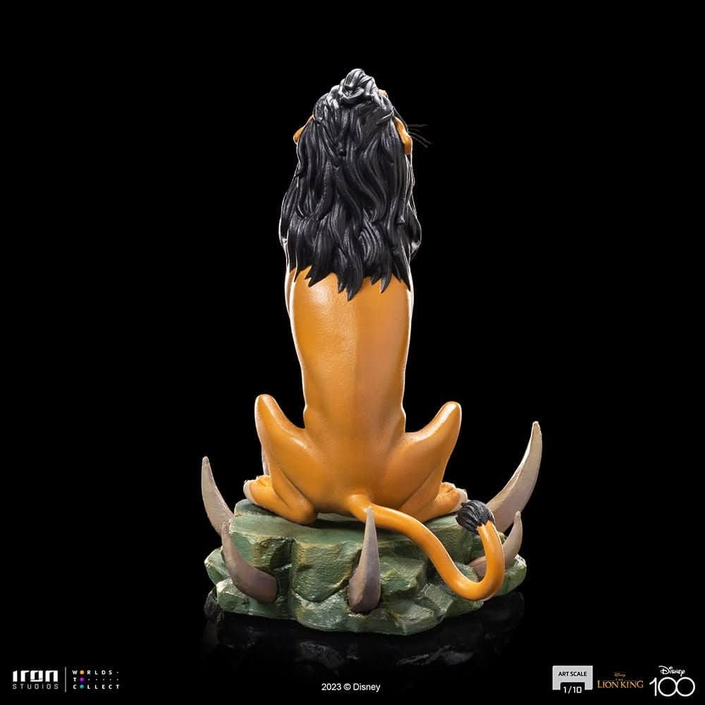 Statue Scar - Disney 100th - The Lion King - Art Scale 1/10 - Iron Studios