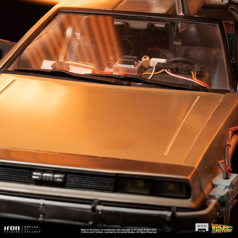 Statue Delorean - Back to the Future - Art Scale 1/10 - Iron Studios