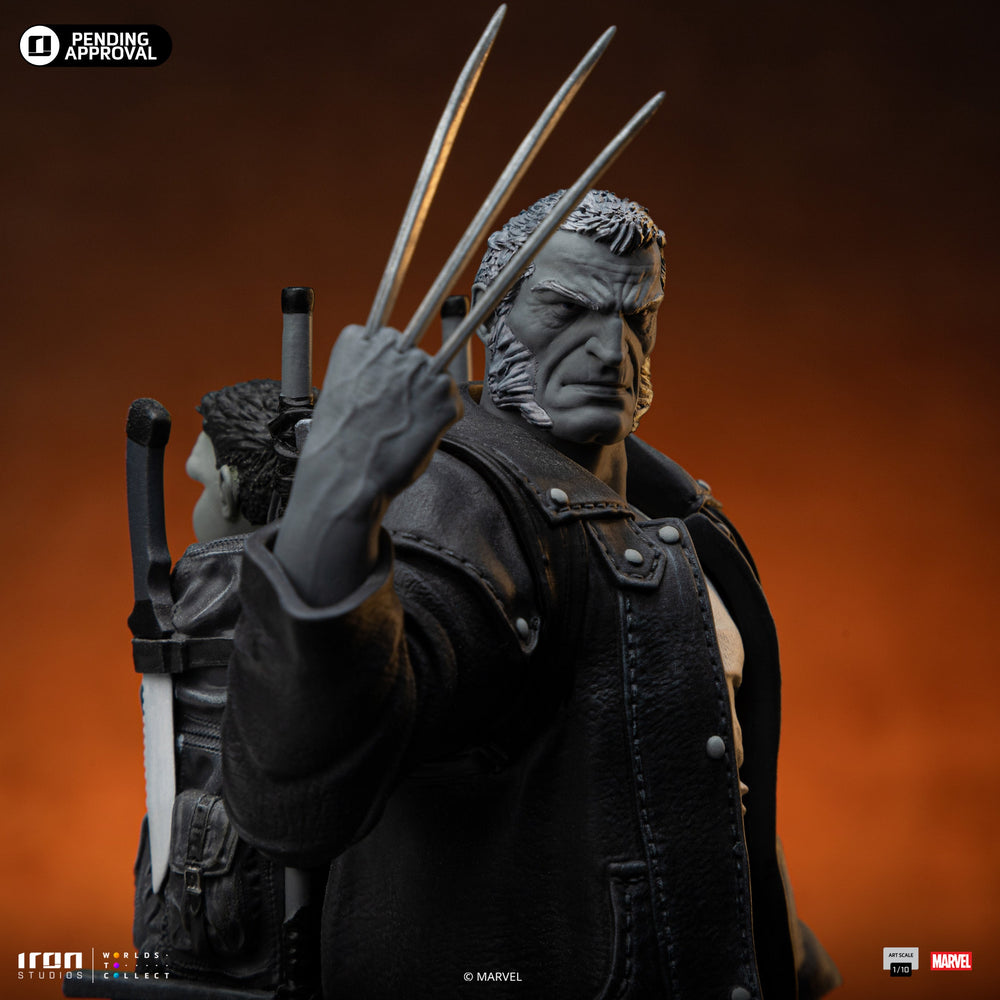 Old Man Logan (Black and White Version) - X-Men - Art Scale 1/10 - Iron Studios