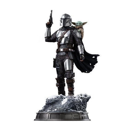 Pré-commande - Statue Mandalorian and Grogu - The Mandalorian and Grogu Movie - Art Scale 1/10 - Iron Studios