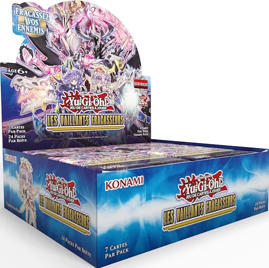 Yu-Gi-Oh! TCG Boîte de 24 Boosters Les Vaillants Fracasseurs