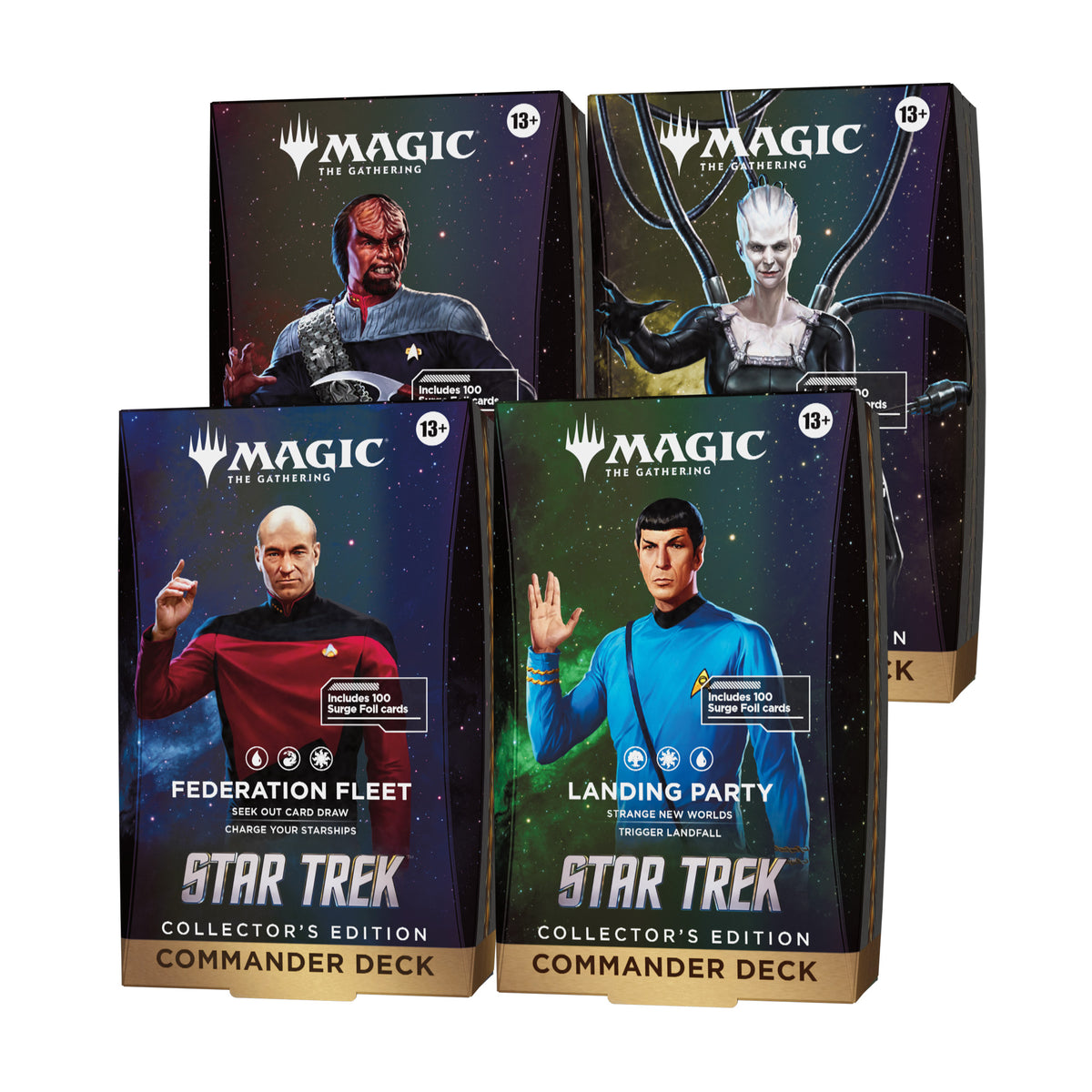Précommande - Magic: The Gathering | Star Trek Collector’s Edition Commander Deckset - EN