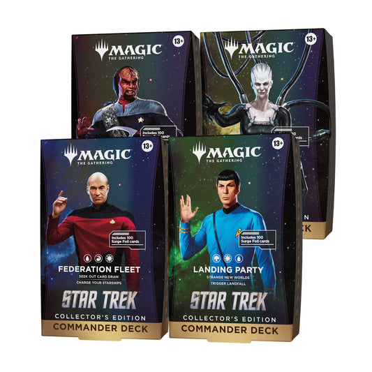 Précommande - Magic: The Gathering | Star Trek Collector’s Edition Commander Deckset - EN