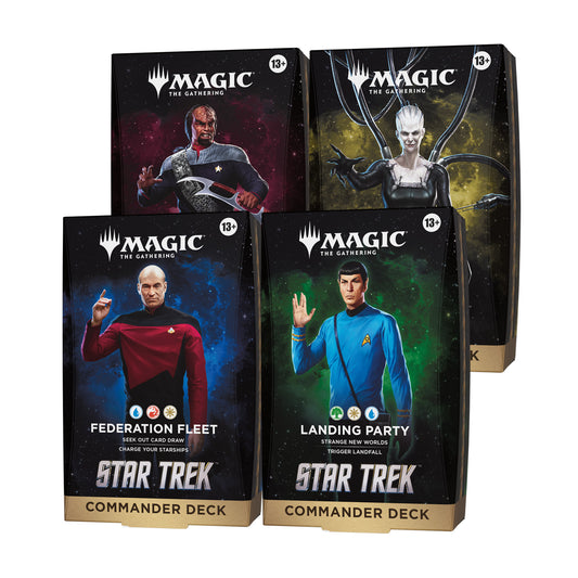 Précommande - Magic: The Gathering | Star Trek Commander Deckset - EN