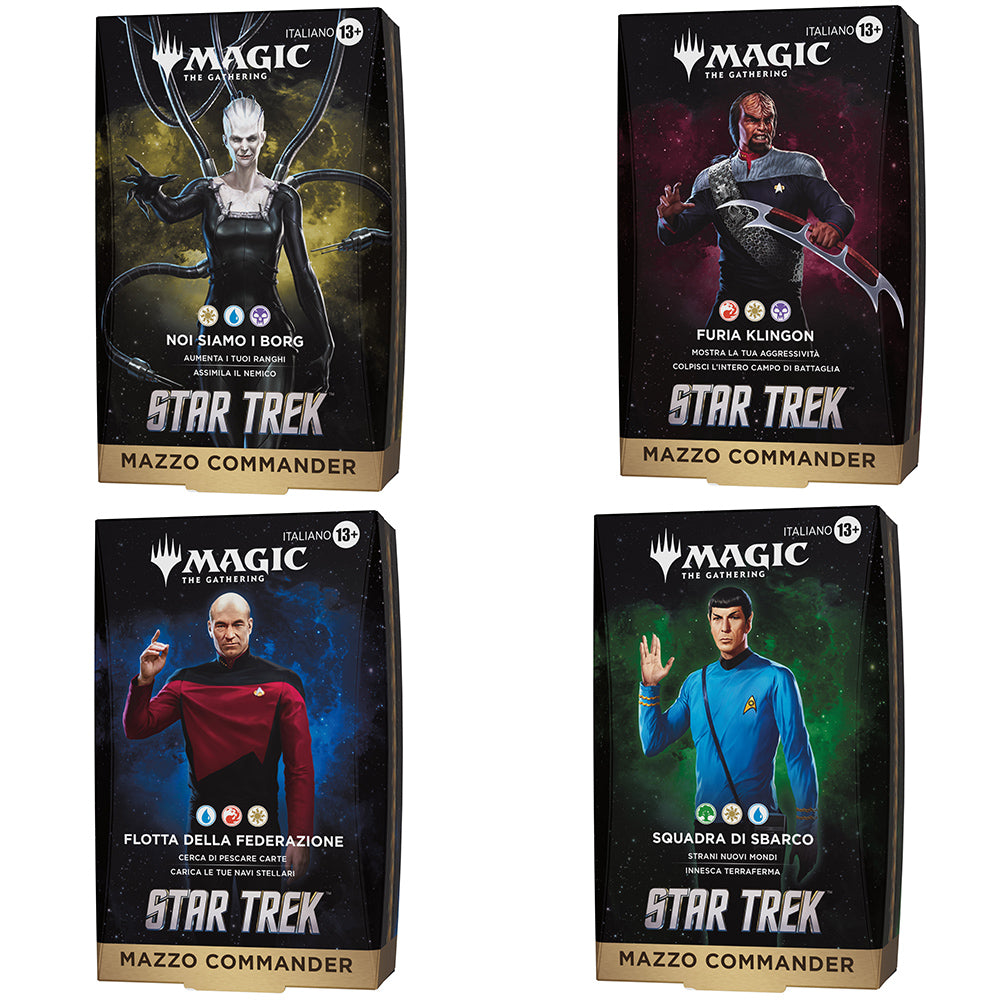 Précommande - Magic: The Gathering | Star Trek Commander Deckset - IT